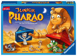 Ravensburger 21435 – Junior Pharao – Gesellschaftsspiel für die ganze Familie, Junior Version ,Spiel für Erwachsene und Kinder ab 5 Jahren, für 2-4 Spieler – Schätze suchen von Baars,  Gunter