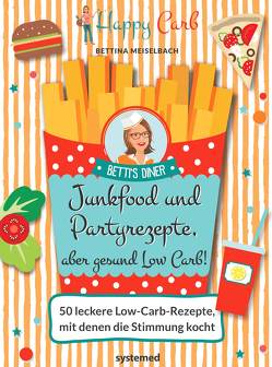 Happy Carb: Junkfood und Partyrezepte, aber gesund Low Carb! von Meiselbach,  Bettina