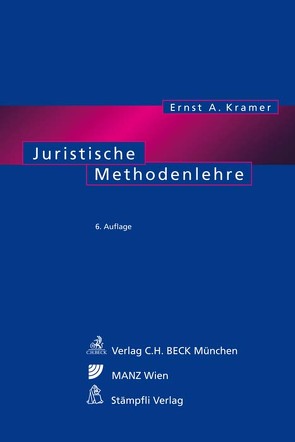 Juristische Methodenlehre von Kramer,  Ernst A.