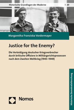 Justice for the Enemy? von Vordermayer,  Margaretha Franziska