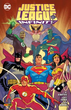 Justice League: Infinity von Beavers,  Ethen, DeMatteis,  J.M., Rehfeld,  Frank, Tucker,  James