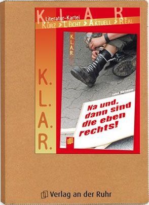 K.L.A.R. – Literatur-Kartei: Na und, dann sind die eben rechts! von Hartmann,  Luisa