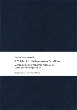 K. T. Schmidt: Nachgelassene Schriften von Zimmer,  Stefan