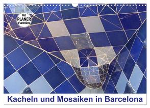 Kacheln und Mosaiken in Barcelona (Wandkalender 2024 DIN A3 quer), CALVENDO Monatskalender von Furkert,  Nicola