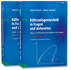 Kälteanlagentechnik in Fragen und Antworten (Set) von Planck,  Erhard, Schmidt,  Dieter