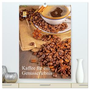 Kaffee für ein Genusserlebnis (hochwertiger Premium Wandkalender 2024 DIN A2 hoch), Kunstdruck in Hochglanz von Siepmann,  Thomas