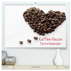 Kaffee-Pause Terminkalender (hochwertiger Premium Wandkalender 2024 DIN A2 quer), Kunstdruck in Hochglanz von Riedel,  Tanja
