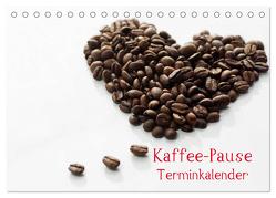 Kaffee-Pause Terminkalender (Tischkalender 2024 DIN A5 quer), CALVENDO Monatskalender von Riedel,  Tanja