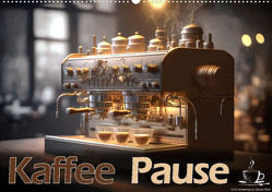 Kaffee Pause (Wandkalender 2024 DIN A2 quer), CALVENDO Monatskalender von Rohr,  Daniel