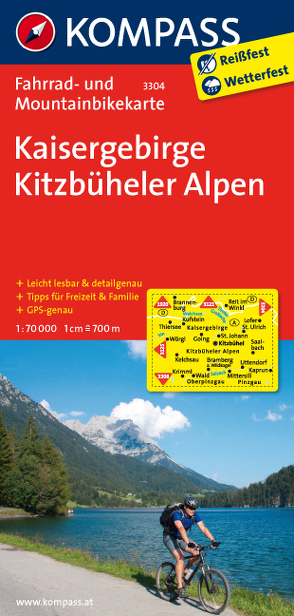Kaisergebirge – Kitzbüheler Alpen von KOMPASS-Karten GmbH
