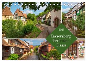 Kaisersberg Perle des Elsass (Tischkalender 2024 DIN A5 quer), CALVENDO Monatskalender von Ziemer,  Astrid
