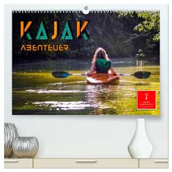 Kajak Abenteuer (hochwertiger Premium Wandkalender 2024 DIN A2 quer), Kunstdruck in Hochglanz von Roder,  Peter
