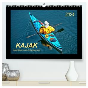 Kajak – Abenteuer und Entspannung (hochwertiger Premium Wandkalender 2024 DIN A2 quer), Kunstdruck in Hochglanz von Roder,  Peter