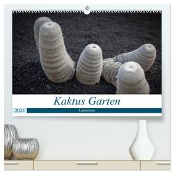 Kaktus Garten Lanzarote (hochwertiger Premium Wandkalender 2024 DIN A2 quer), Kunstdruck in Hochglanz von Krieger,  Peter