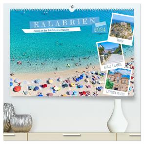 Kalabrien – Juwel an der Stiefelspitze Italiens (hochwertiger Premium Wandkalender 2024 DIN A2 quer), Kunstdruck in Hochglanz von Meyer,  Dieter