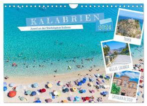 Kalabrien – Juwel an der Stiefelspitze Italiens (Wandkalender 2024 DIN A4 quer), CALVENDO Monatskalender von Meyer,  Dieter