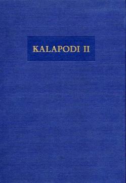 Kalapodi II von Felsch,  Rainer C, Schmitt,  Hans O