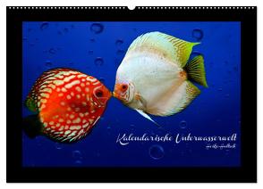 Kalendarische Unterwasserwelt (Wandkalender 2024 DIN A2 quer), CALVENDO Monatskalender von Hultsch,  Heike
