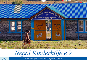 Kalender 2021 der Nepal Kinderhilfe e.V. (Wandkalender 2021 DIN A3 quer) von Range,  Nicolle