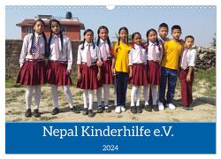 Kalender der Nepal Kinderhilfe e.V. (Wandkalender 2024 DIN A3 quer), CALVENDO Monatskalender von Range,  Nicolle