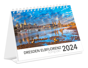 Kalender Dresden Elbflorenz kompakt 2024 von Schubert,  Peter