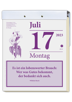 Kalender Orientierungshilfe 2023 komplett weiß von Vincentz Network GmbH & Co. KG