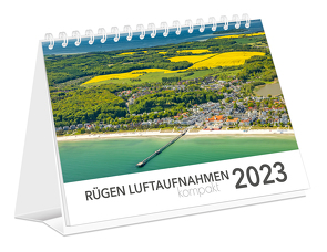 Kalender Rügen Luftaufnahmen kompakt 2023 von Schubert,  Peter