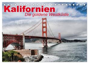 Kalifornien • Die goldene Westküste (Tischkalender 2024 DIN A5 quer), CALVENDO Monatskalender von Stanzer,  Elisabeth