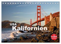 Kalifornien USA (Tischkalender 2024 DIN A5 quer), CALVENDO Monatskalender von Schickert,  Peter