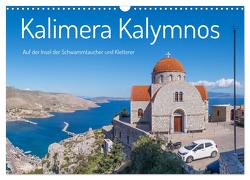Kalimera Kalymnos (Wandkalender 2024 DIN A3 quer), CALVENDO Monatskalender von O. Schüller und Elke Schüller,  Stefan