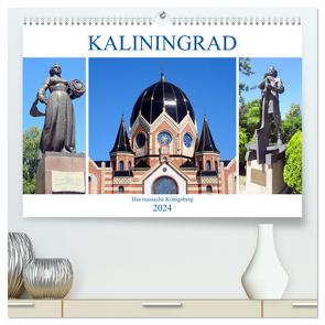 Kaliningrad – Das russische Königsberg (hochwertiger Premium Wandkalender 2024 DIN A2 quer), Kunstdruck in Hochglanz von von Loewis of Menar,  Henning