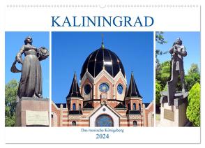 Kaliningrad – Das russische Königsberg (Wandkalender 2024 DIN A2 quer), CALVENDO Monatskalender von von Loewis of Menar,  Henning