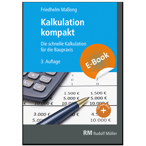 Kalkulation kompakt – E-Book (PDF) von Maßong,  Friedhelm