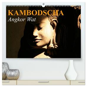 Kambodscha • Angkor Wat (hochwertiger Premium Wandkalender 2024 DIN A2 quer), Kunstdruck in Hochglanz von Stanzer,  Elisabeth