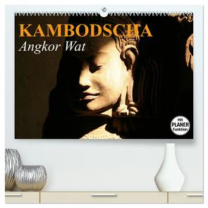 Kambodscha. Angkor Wat (hochwertiger Premium Wandkalender 2024 DIN A2 quer), Kunstdruck in Hochglanz von Stanzer,  Elisabeth