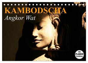 Kambodscha. Angkor Wat (Tischkalender 2024 DIN A5 quer), CALVENDO Monatskalender von Stanzer,  Elisabeth