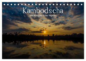 Kambodscha: das Königreich der Wunder (Tischkalender 2024 DIN A5 quer), CALVENDO Monatskalender von Genser,  Karl