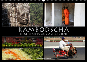 Kambodscha Highlights aus Asien 2020 (Wandkalender 2020 DIN A2 quer) von Gerner-Haudum . Reisefotografie,  Gabriele