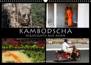 Kambodscha – Highlights aus Asien 2023 (Wandkalender 2023 DIN A3 quer) von Gerner-Haudum . Reisefotografie,  Gabriele