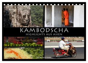 Kambodscha – Highlights aus Asien 2024 (Tischkalender 2024 DIN A5 quer), CALVENDO Monatskalender von Gerner-Haudum . Reisefotografie,  Gabriele