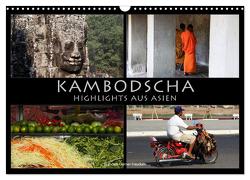 Kambodscha – Highlights aus Asien 2024 (Wandkalender 2024 DIN A3 quer), CALVENDO Monatskalender von Gerner-Haudum . Reisefotografie,  Gabriele