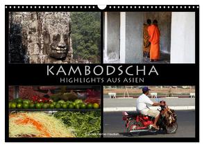 Kambodscha – Highlights aus Asien 2024 (Wandkalender 2024 DIN A3 quer), CALVENDO Monatskalender von Gerner-Haudum . Reisefotografie,  Gabriele