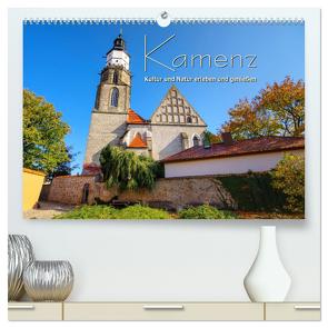 Kamenz – Kultur und Natur erleben und genießen (hochwertiger Premium Wandkalender 2024 DIN A2 quer), Kunstdruck in Hochglanz von LianeM,  LianeM