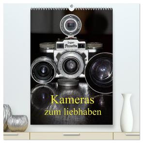 Kameras zum liebhaben (hochwertiger Premium Wandkalender 2024 DIN A2 hoch), Kunstdruck in Hochglanz von Burkhardt,  Bert