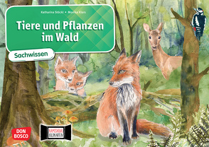 Tiere und Pflanzen im Wald. Kamishibai Bildkartenset von Klars,  Monika, Stöckl-Bauer,  Katharina
