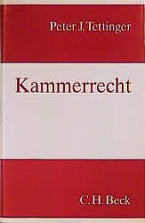 Kammerrecht von Tettinger,  Peter J.