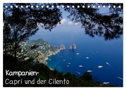 Kampanien – Capri und der Cilento (Tischkalender 2024 DIN A5 quer), CALVENDO Monatskalender von Hegerfeld-Reckert,  Anneli