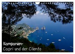 Kampanien – Capri und der Cilento (Wandkalender 2024 DIN A4 quer), CALVENDO Monatskalender von Hegerfeld-Reckert,  Anneli