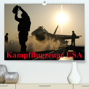 Kampfflugzeuge USA (Premium, hochwertiger DIN A2 Wandkalender 2023, Kunstdruck in Hochglanz) von Stanzer,  Elisabeth