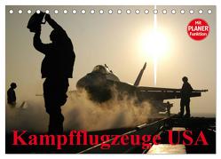 Kampfflugzeuge USA (Tischkalender 2024 DIN A5 quer), CALVENDO Monatskalender von Stanzer,  Elisabeth